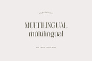 Belinda Rosalind, a Serif Font by Cruzine (Thumbnail 9 of 9)