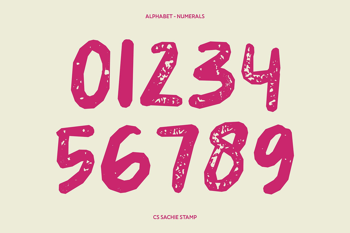 CS Sachie Stamp, a Script Font by Craft Supply Co. (Photo 6 of 8)