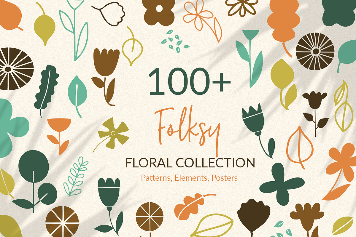 Modern Floral Bundle, an Illustration by Sweet Fig (Photo 8 of 13)