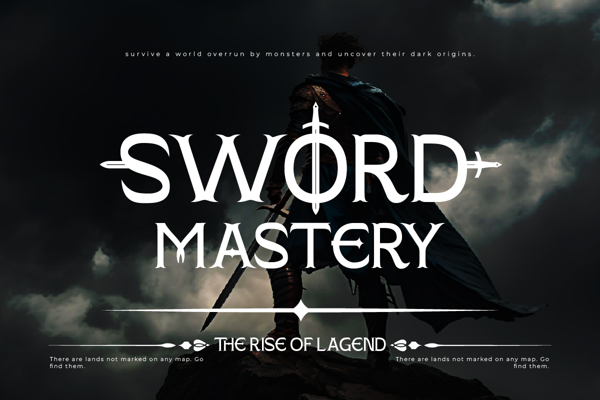 Valqriv - Fantasy Font, a Serif Font by twinstd (Photo 3 of 9)
