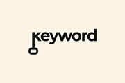 Key keyword logo text vector design, a Branding & Logo Template by Vectoryzen (Thumbnail 2 of 2)