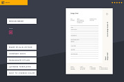 Brief - Estimation - Invoice, a Stationery Template by Egotype (Thumbnail 7 of 10)