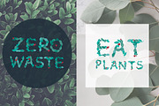 Natural Font - Vector alphabet, a Symbol Font by Fli Store (Thumbnail 5 of 8)