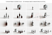 Dropper Bottle & Box Mock-Up BUNDLE, a Cups & Container Mockup by TSOBG (Thumbnail 2 of 35)