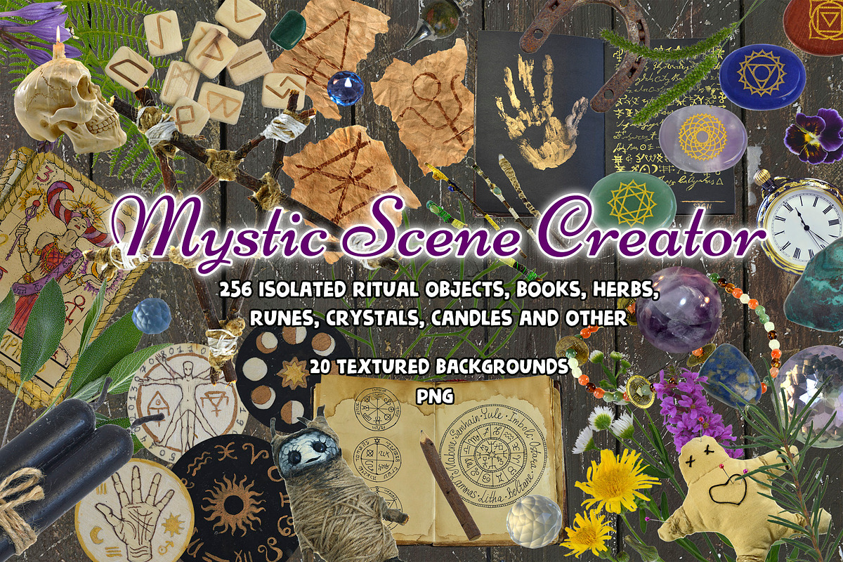 Big Mystic Scene Creator, an Object Graphic by Samiramay (Photo 1 of 11)