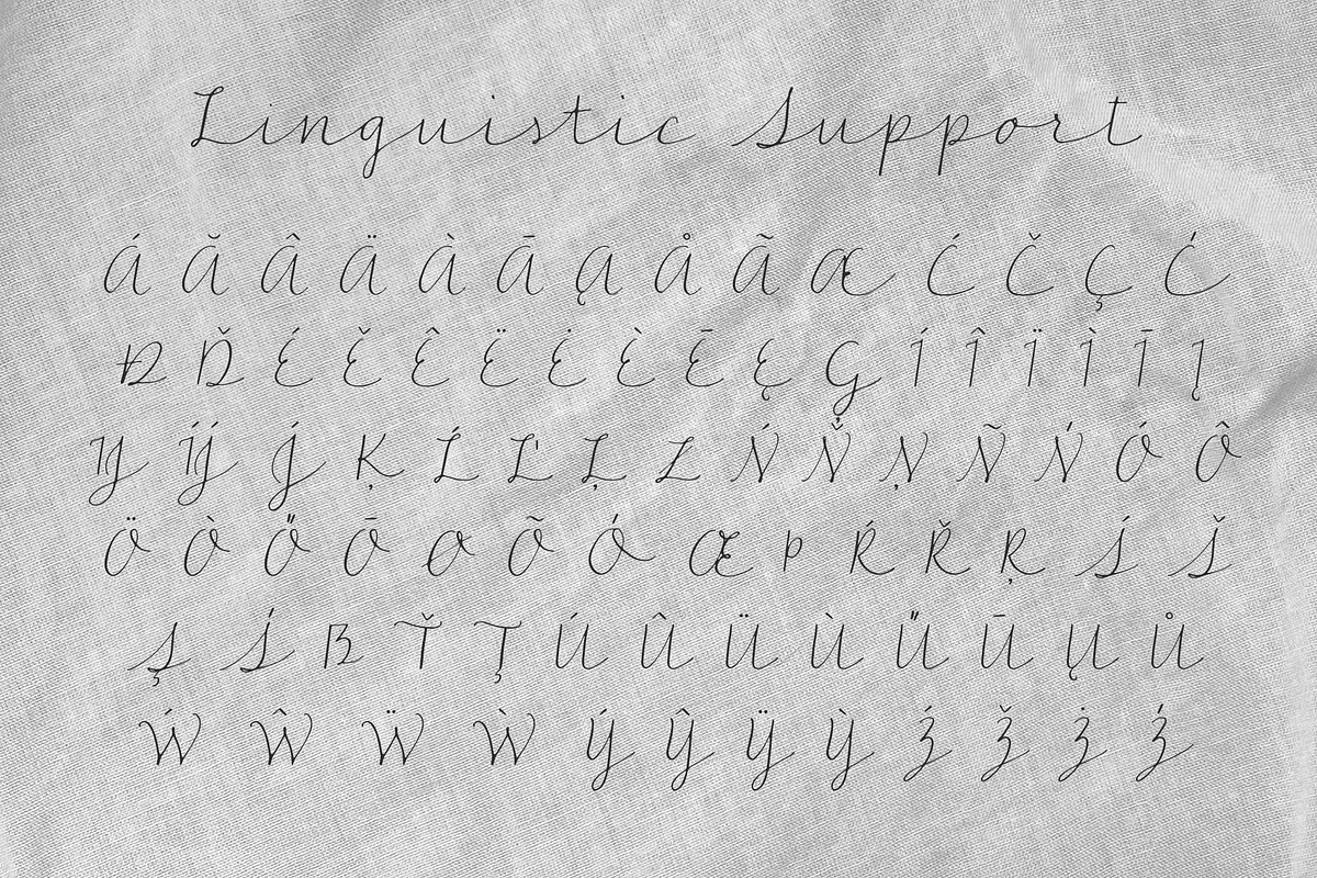 Autumn June Handwritten Script Font, a Font by Evoke Type Studio (Photo 11 of 12)