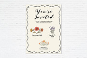 Hand Drawn Colored Wildflower, a Decorative Illustration by Guavanaboy (Thumbnail 2 of 3)