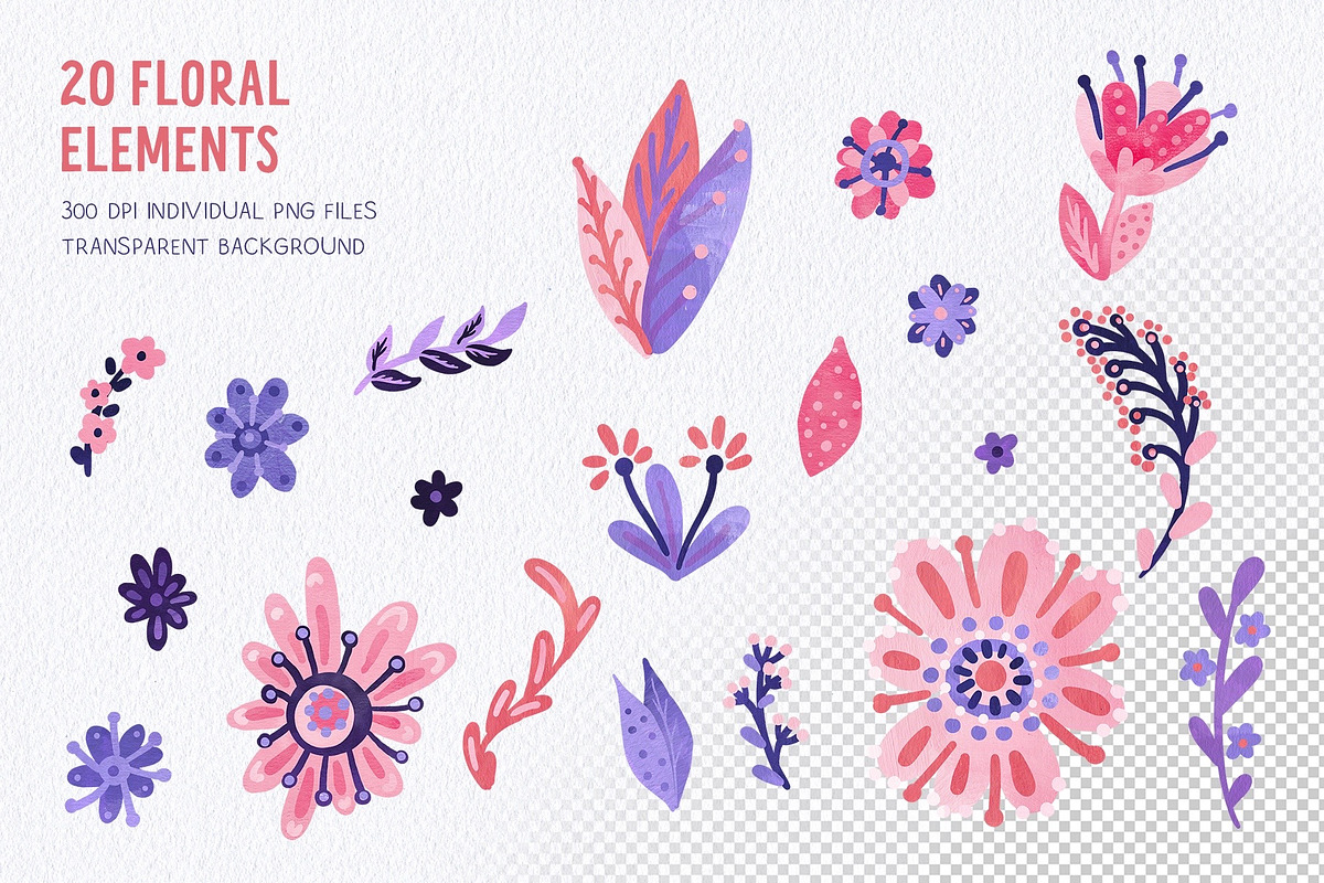 Folk Floral Easter collection, an Animal Illustration by PenguinArtStudio (Photo 4 of 8)