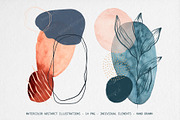 Watercolor & Procreate Abstract Art, a Texture Illustration by MilanaDesignShop (Thumbnail 4 of 8)