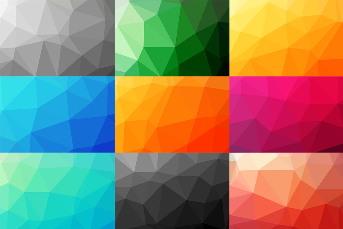 24 Polygonal Backgrounds preview 4