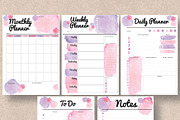 Planner 5 Pack - Letter & Half, a Stationery Template by Stick with Sam (Thumbnail 2 of 4)