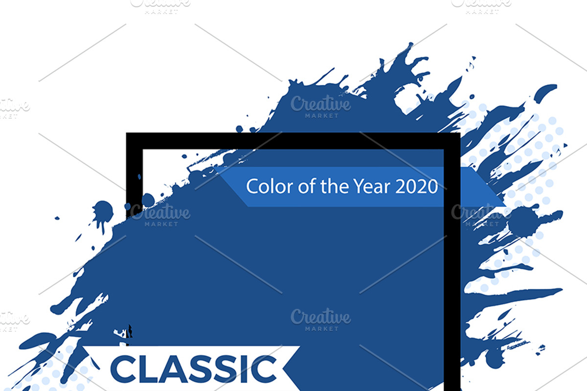 Color of the Year 2020 Classic Blue, a Decorative Illustration by TAlex (Photo 4 of 6)
