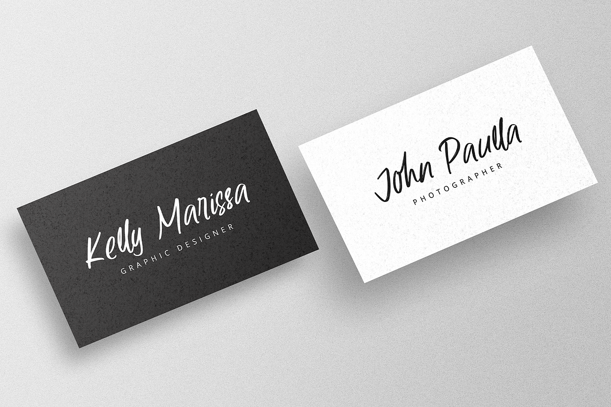 Safilla - Handwritten Font, a Script Font by overlaytemplates (Photo 2 of 5)