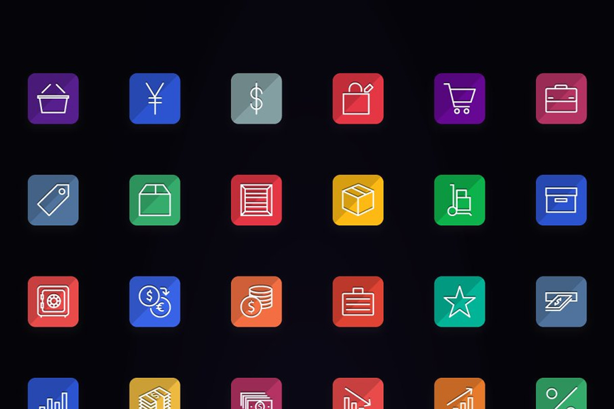 1500+ Flat Icons - Line Icons, an Outline Icon by FlatLineIcons (Photo 15 of 21)