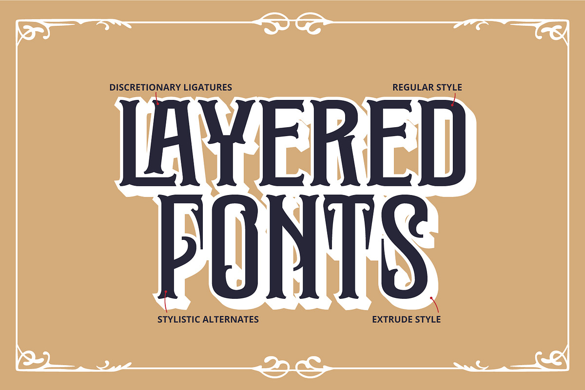 Tarvise, a Symbol Font by Vintage Division (Photo 11 of 15)