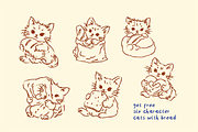 Hand Drawn Cats Cafe Edition, a Food Illustration by HunEyy (Thumbnail 3 of 8)