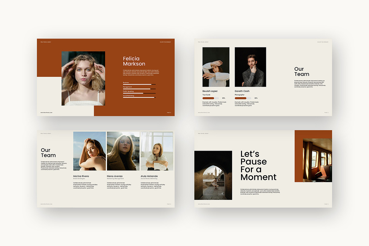 Peka : Travel Promo Keynote preview 5