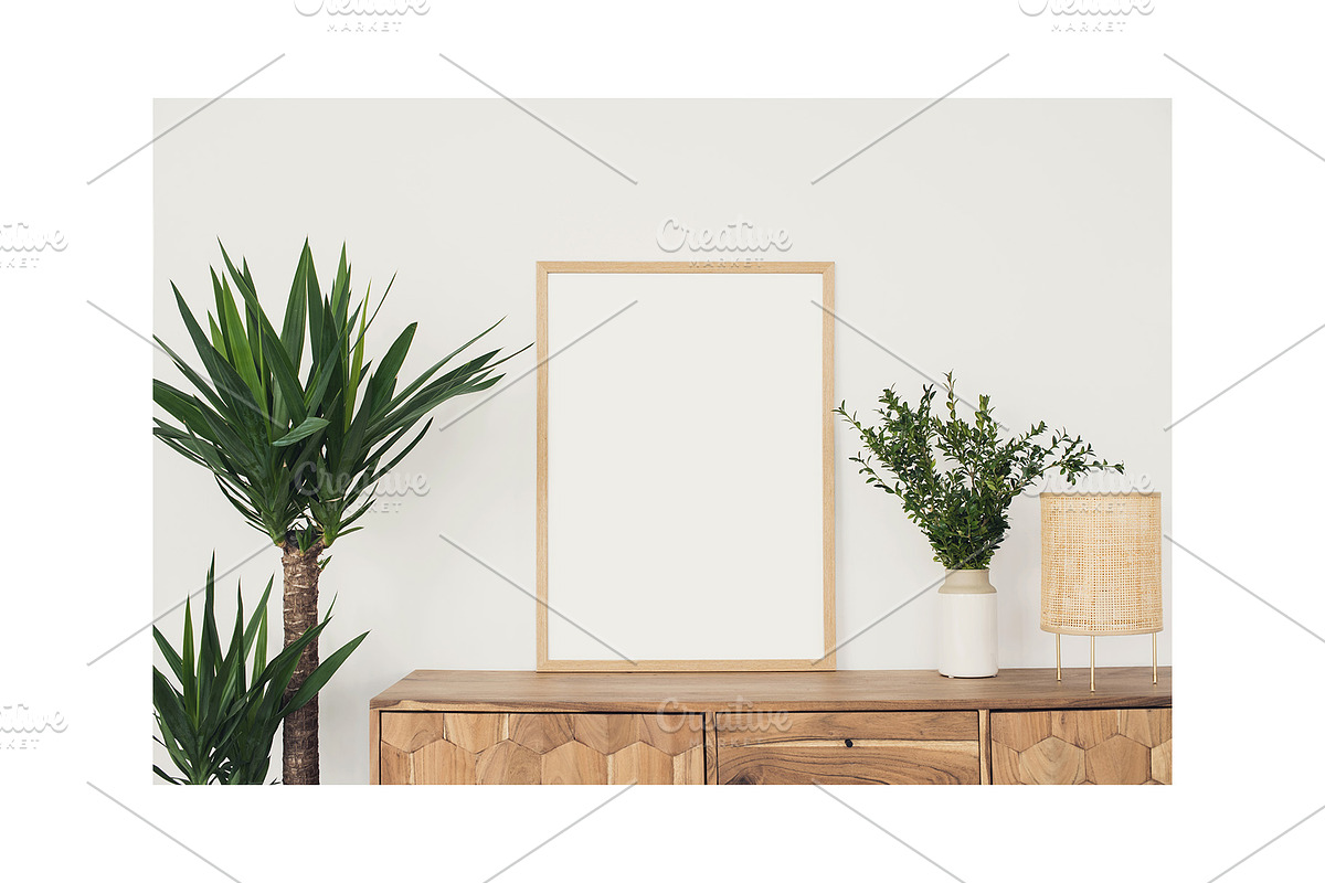 Artwork Frame Mockup Photo Bundle, a Poster Template by Octopus_Vibes (Photo 4 of 16)