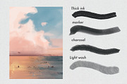 Procreate Essentials Pack, a Brushes & More by Kassandra Escoe (Thumbnail 5 of 15)
