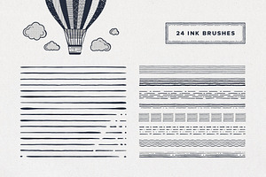 Liner Illustrator Brushes