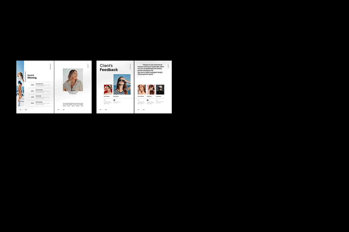 AURA Brochure Portfolio Template, a Brochure Template by TemplateFolio-Shop (Photo 18 of 18)