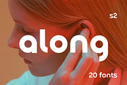 Along Sans Ultimate Edition, a Sans Serif Font by Ryul Davidson (Thumbnail 2 of 21)