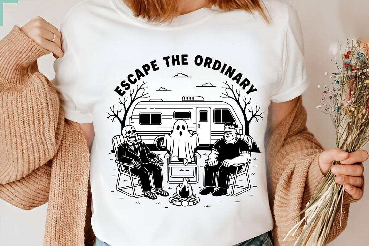 Escape the Ordinary SVG Design PNG, a Seasonal Illustration by Rose Art (Photo 4 of 5)
