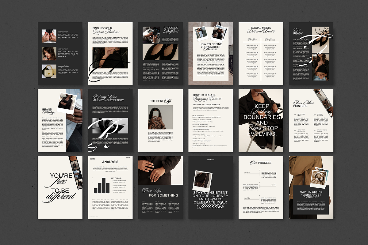 Canva | Luxury Ebook & Workbook, a Templates & Theme by thebusinessoutfit (Photo 4 of 14)