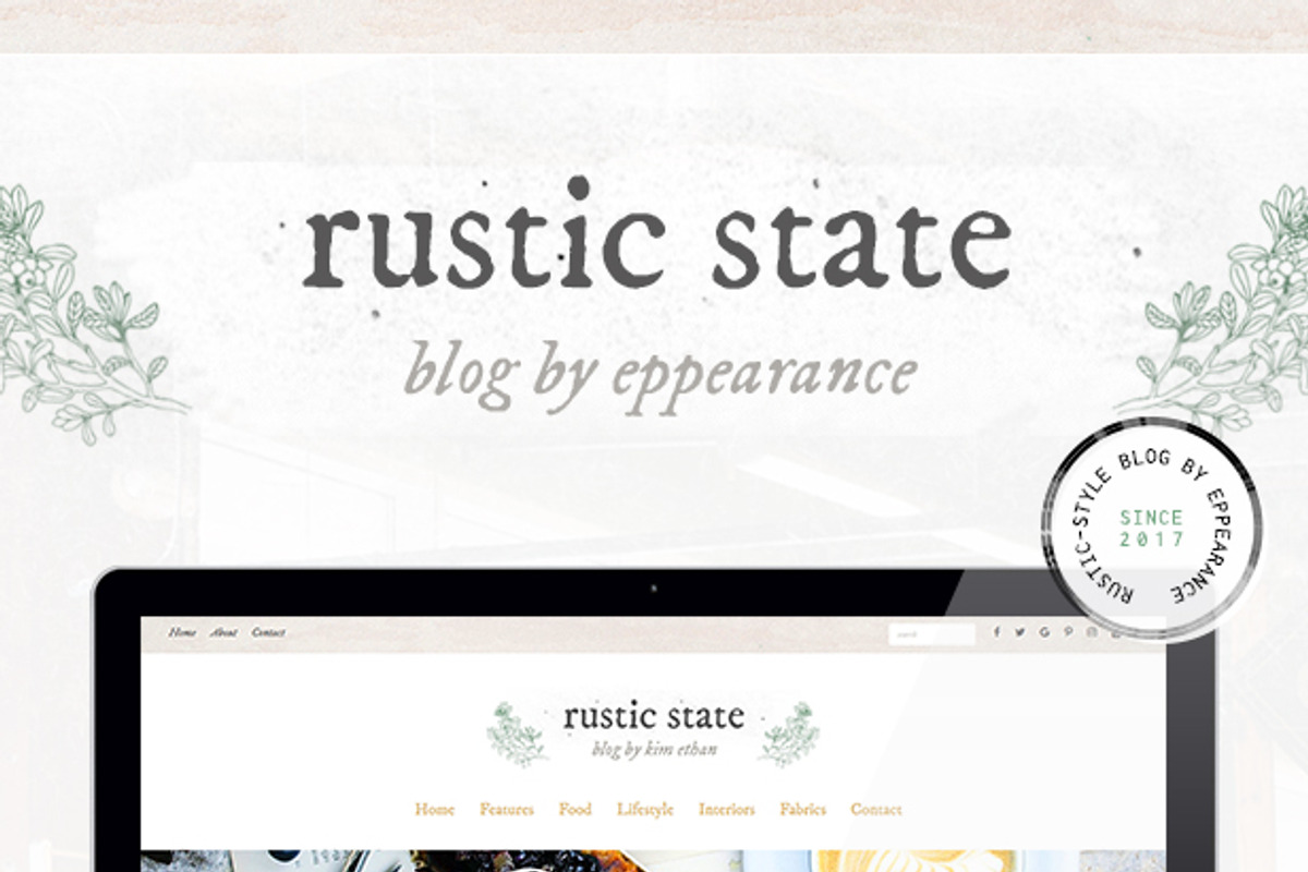 Rustic State WordPress Theme, a WordPress Template by eppearance (Photo 2 of 2)