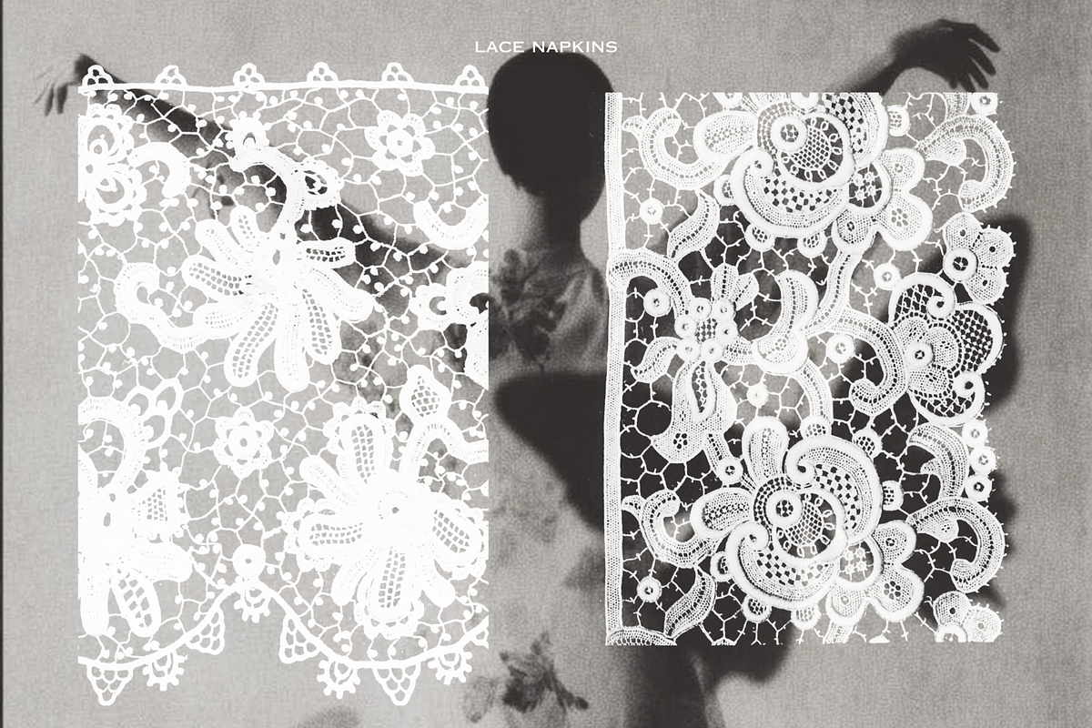 Vintage Lace Doilies & Borders, an Object Graphic by Kristina&Co (Photo 4 of 10)