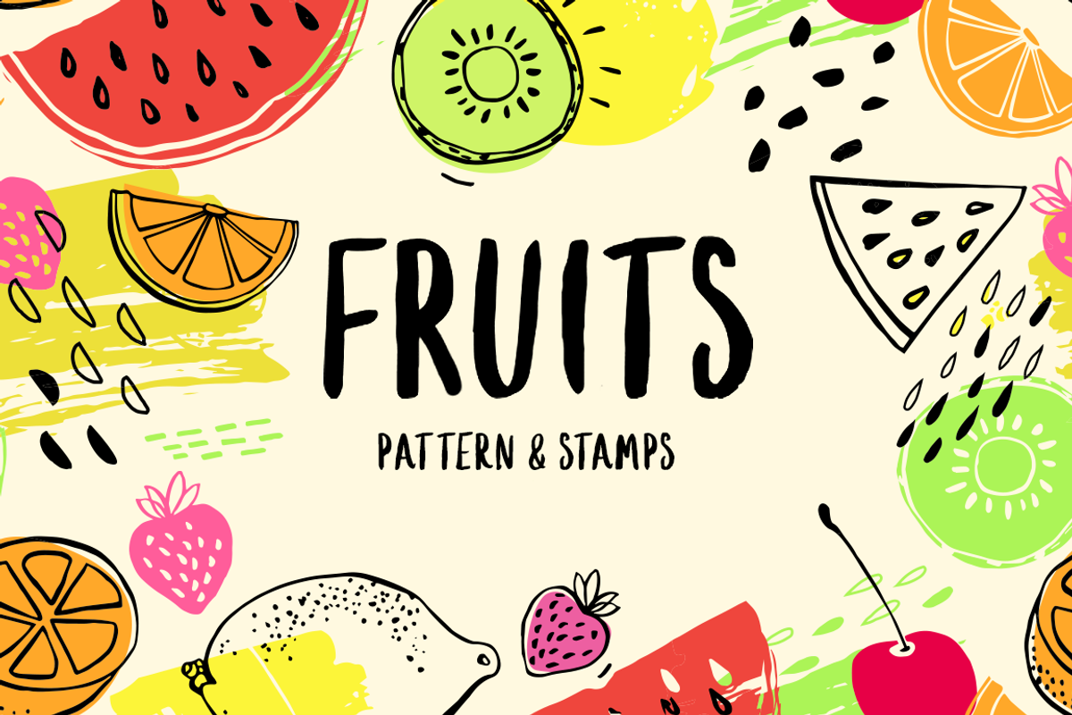 Fruit set, an Illustration by ms Julia Nova (Photo 1 of 6)