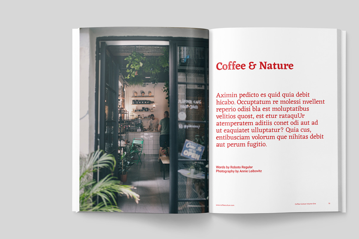 COFFEE CULTURE MAGAZINE, a Magazine Template by MashMish Studio (Photo 15 of 26)
