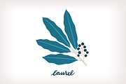 Aromatic Herbs Vector Graphics, an Illustration by Insalata Illustrata (Thumbnail 3 of 6)