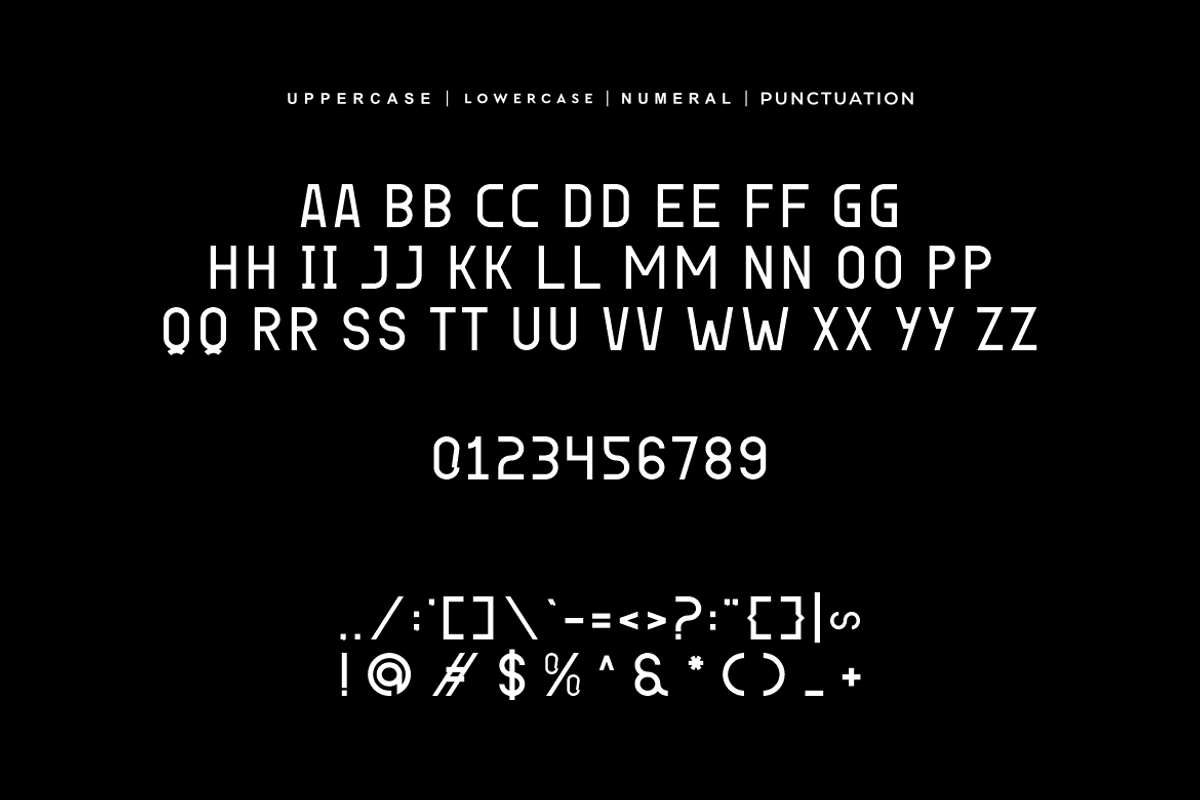Zaveano - Ligatures Font, a Sans Serif Font by QR Design Studio (Photo 6 of 8)