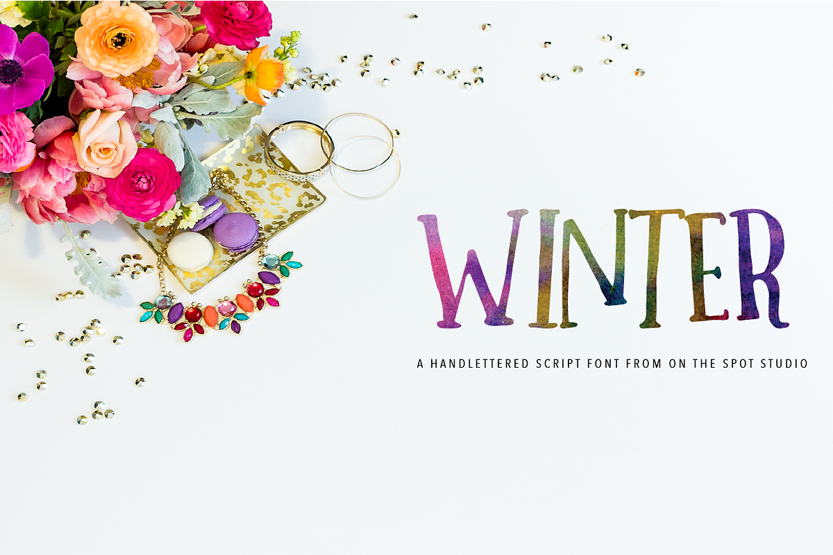Winter - A Quirky All Caps Font