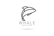 Whale logo, a Branding & Logo Template by Logocreative (Thumbnail 3 of 3)