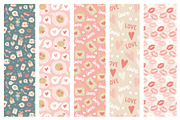Happy Valentine's day heart bundle, a Pattern Graphic by RevolutionizZed (Thumbnail 6 of 13)