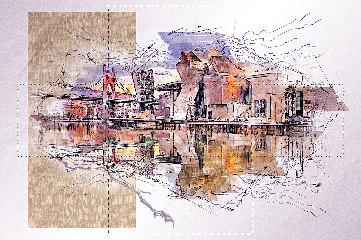 Graphic Marker Photoshop Action, an Action Add-On by GorynArt (Photo 8 of 20)
