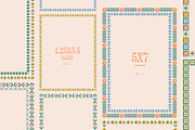 Blossom - Patterns, Shapes & Frames, a Pattern Graphic by Basia Stryjecka (Thumbnail 15 of 35)