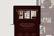 Squarespace Website Template Claudia, a Squarespace Template by Candor Templates (Thumbnail 5 of 16)