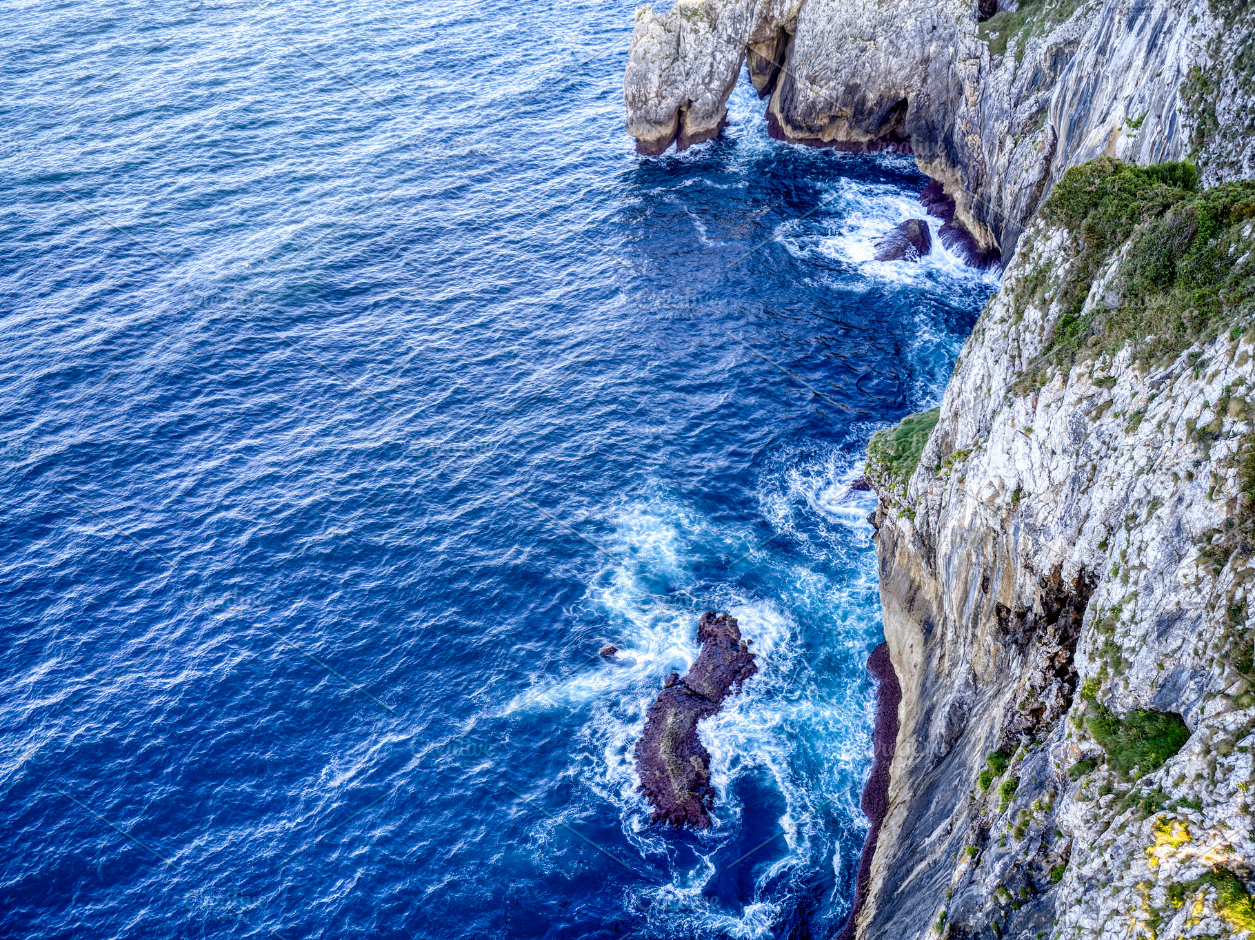 Cliffs of Hell in Ribadesella, Asturias Spain, a Nature Photo by CreativePhotoSpain