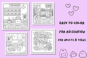 Kawaii Corners Coloring page –31 PNG, an Object Illustration by Smillyy Threads (Thumbnail 6 of 9)