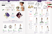 Responsive Magento Wedding Theme, a Websites & App Template by Cmsideas (Thumbnail 2 of 3)