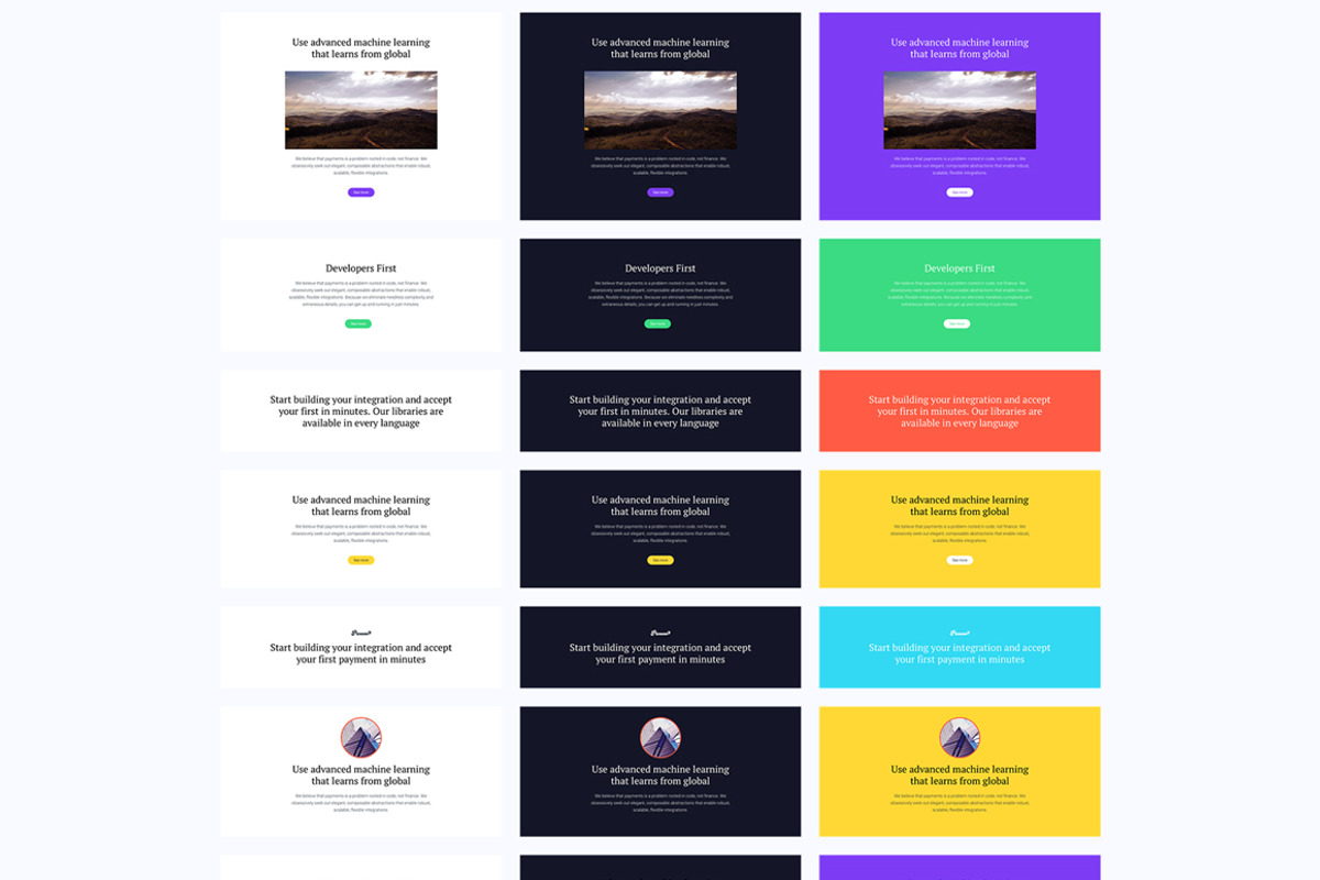 80% sale. Picasso Landing UI Kit, an UI Kit Template by CraftedPixels Market (Photo 6 of 9)