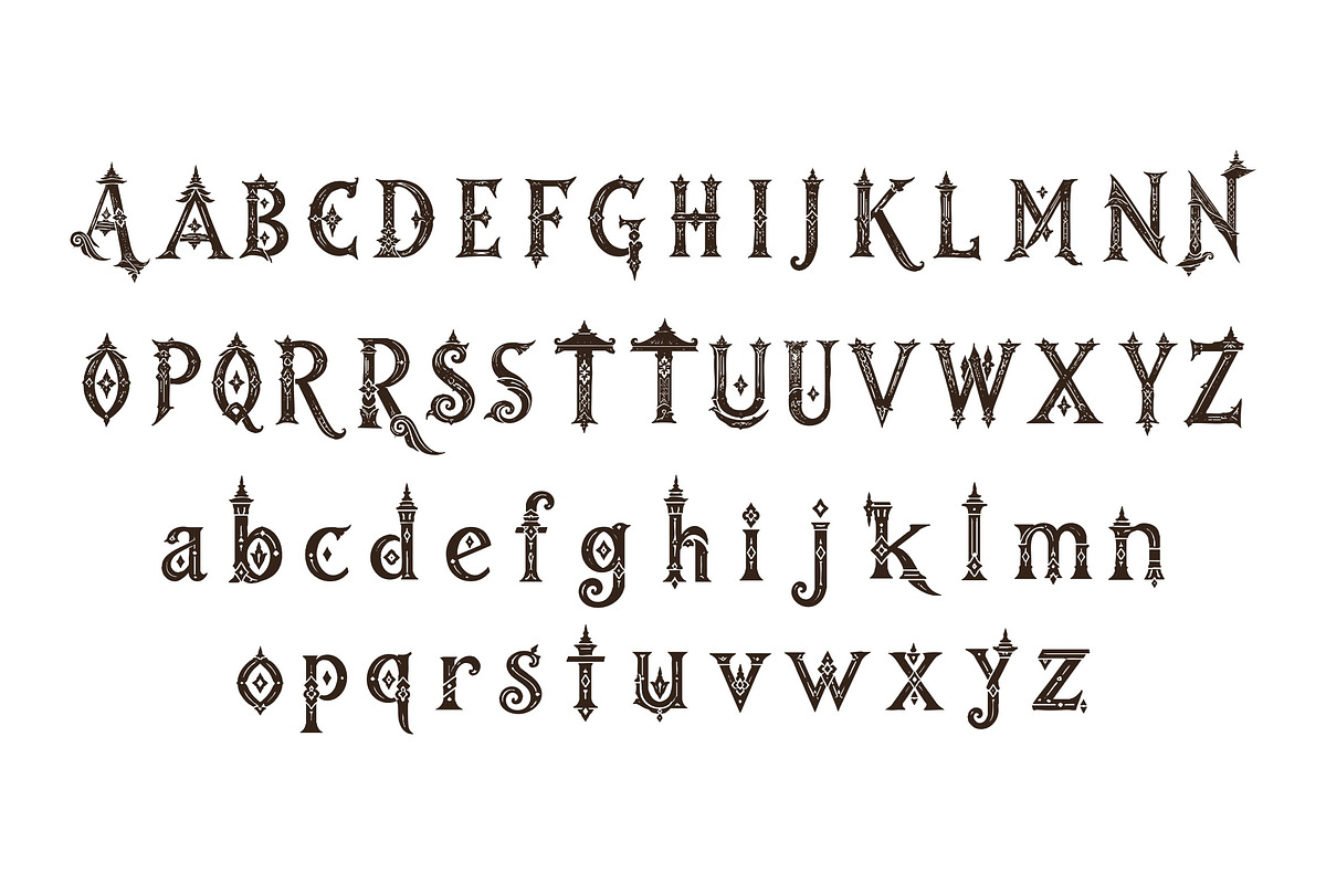 Nusantara Heritage, a Symbol Font by Art StoreID (Photo 4 of 12)