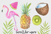 Tropical mix, a Decorative Illustration by Maria's little shop (Thumbnail 2 of 8)