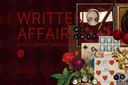 WRITTEN AFFAIR Collage Pack, an Object Graphic by Desert Poetic (Thumbnail 1 of 19)