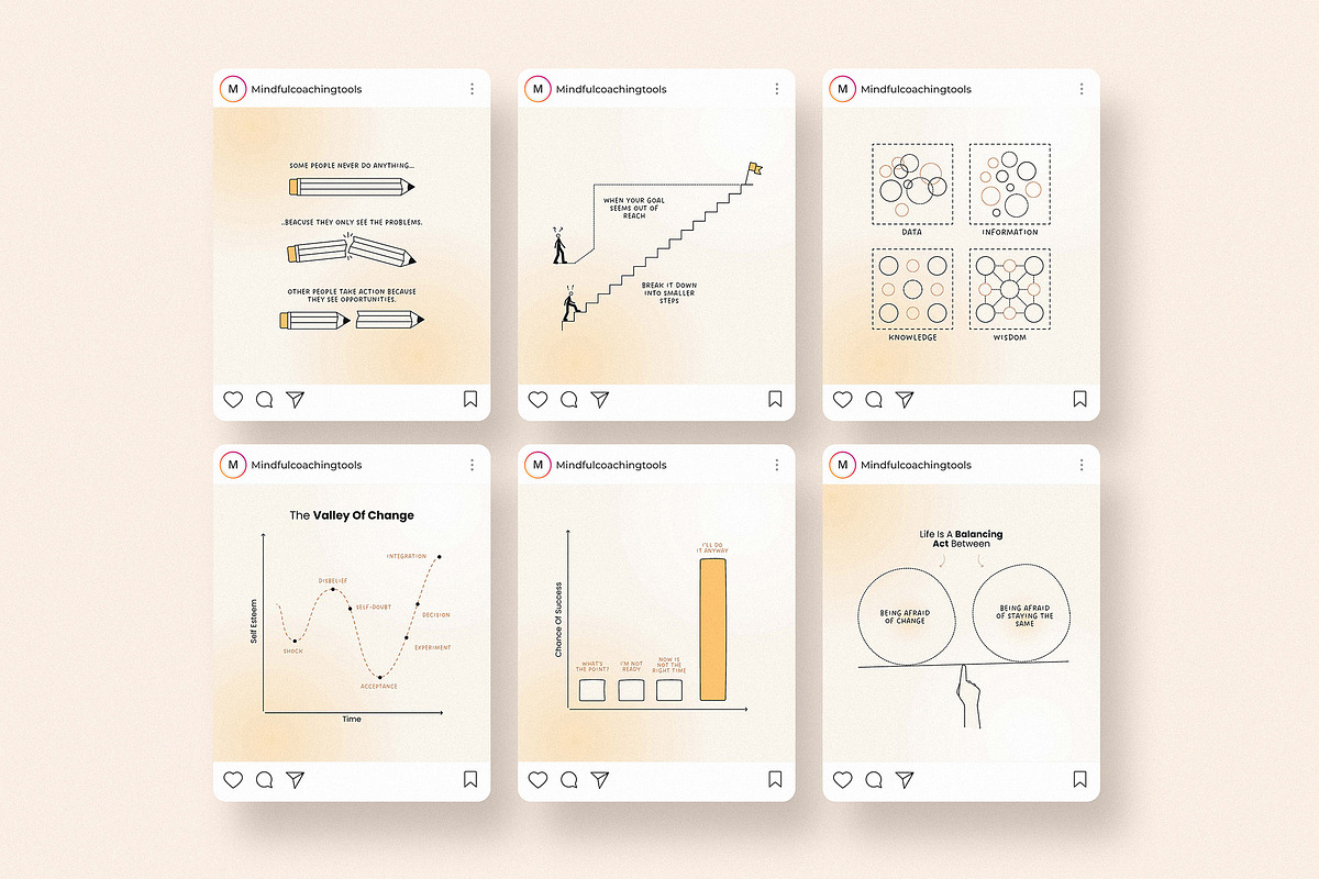 Success & Mindset Instagram Posts, a Social Media Template by AndrewPixel (Photo 6 of 11)