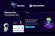Cryptocurrency Elementor Template, a Templates & Theme by Reza Space (Thumbnail 3 of 3)