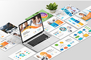 Vision Statements Pitch Deck Google, a Presentation Template by One Percent Studio (Thumbnail 1 of 20)